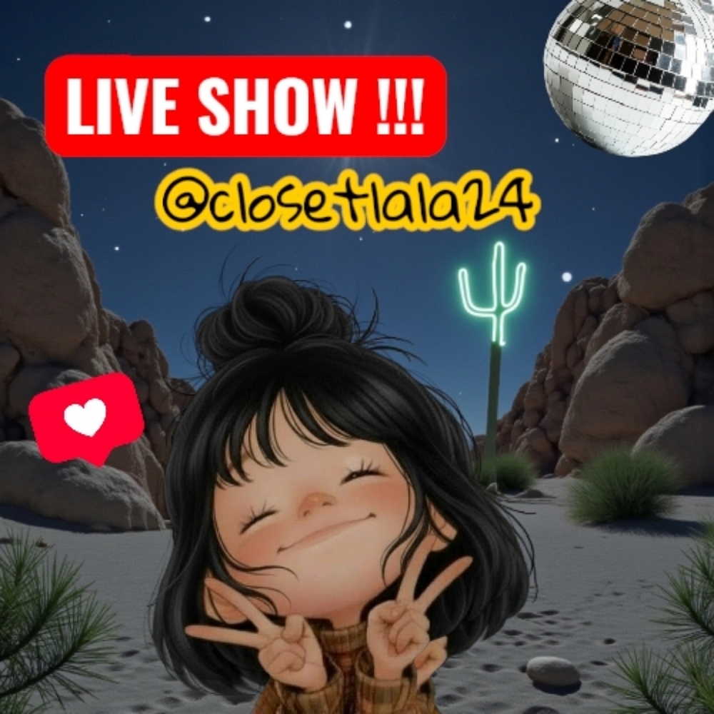 🚨 LIVE SHOW NOTIFICATION @closetlala24